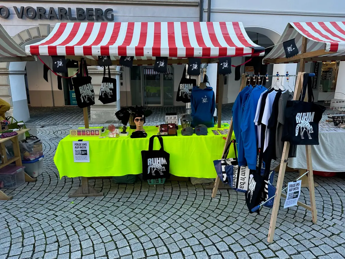 Rufus erobert die Neustadt: Wir sind beim Stadtteilmarkt Feldkirch