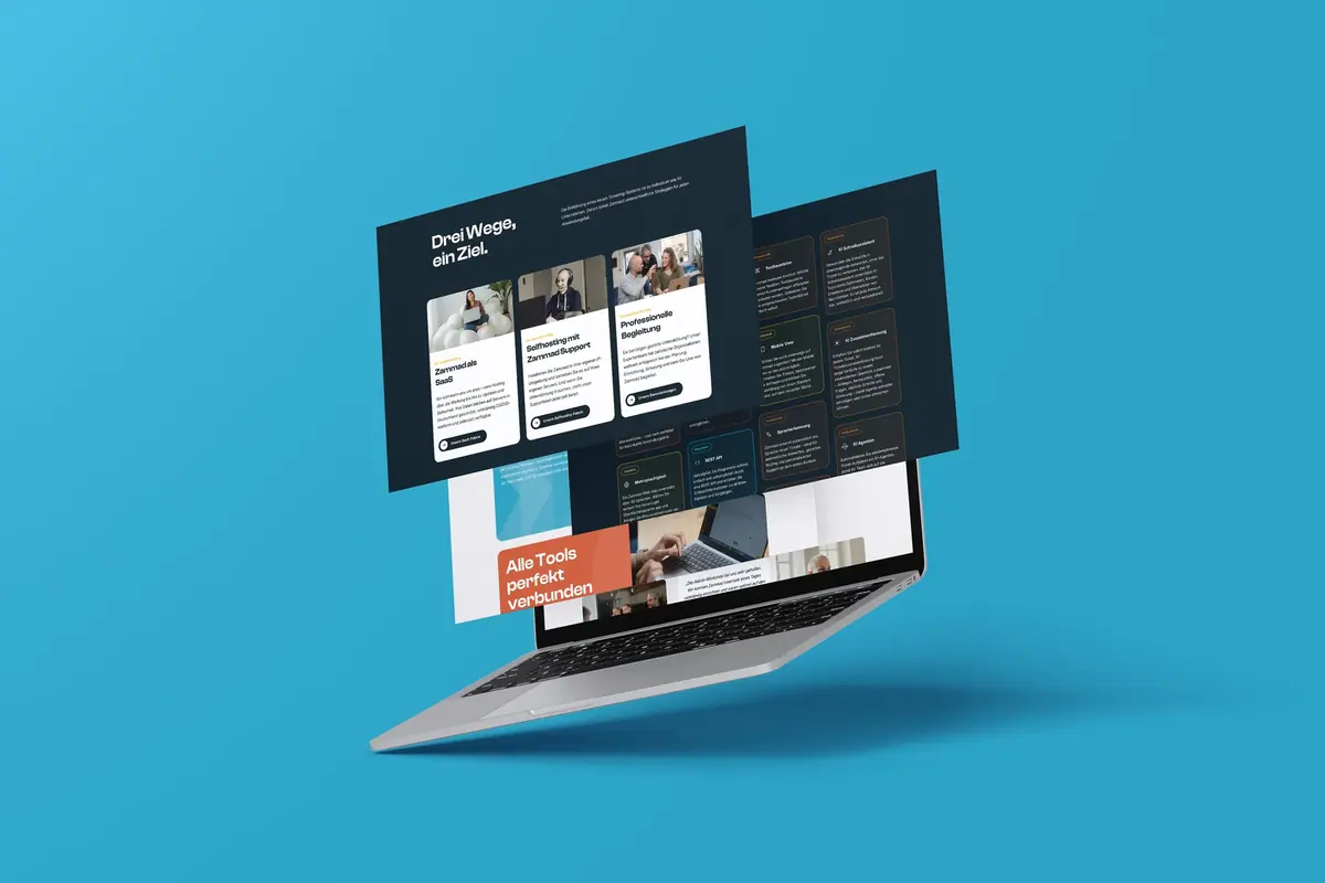 Zammad Website – Homepage